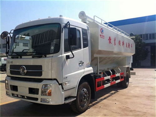 散裝飼料運輸車 畜牧漁業飼料銷售的重要工具